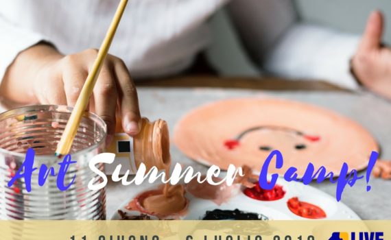 Art Summer Camp Centri estivi in inglese Firenze a cura di Live Institute